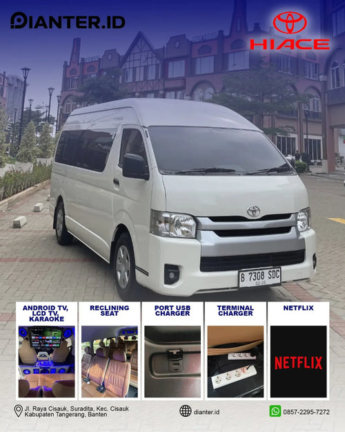 Sewa Hiace Commuter Jakarta Tangerang