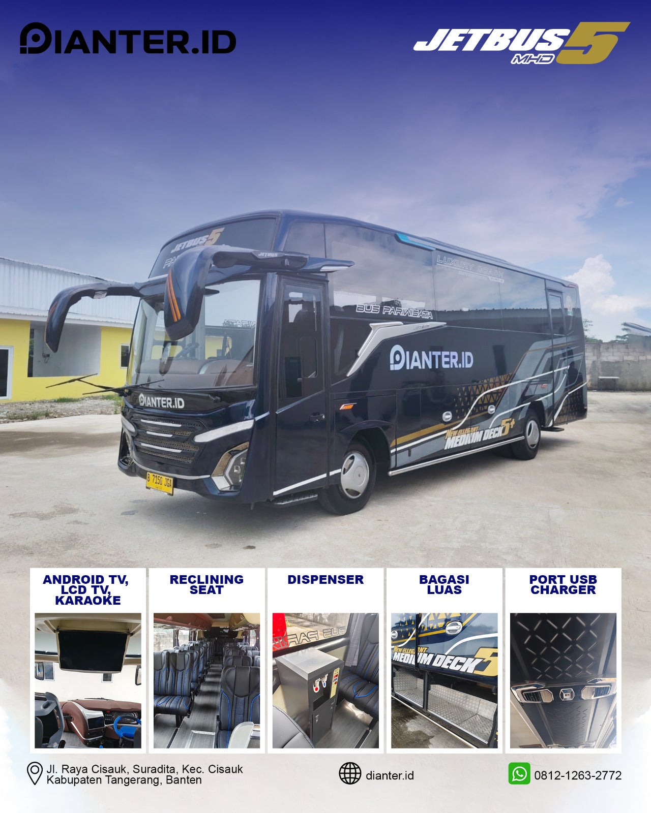 Sewa Bus Wisata Tangerang